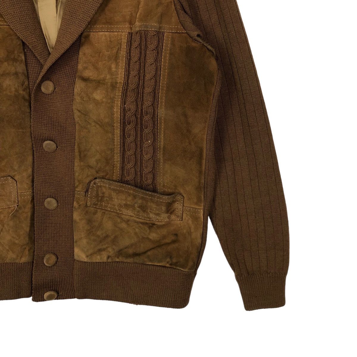 Japanese Brand VINTAGE LEATHER JACKET EMBROIDERED DESIGN INSPIRED KAPITAL Size US M / EU 48-50 / 2 - 4 Thumbnail