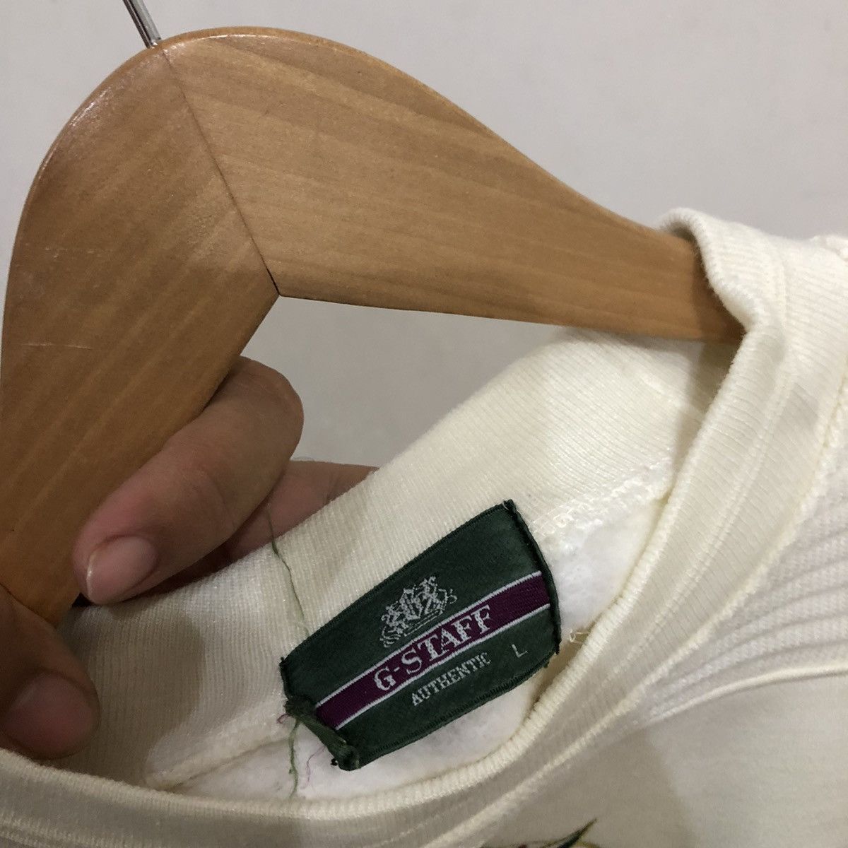 Japanese Brand Marine Sports Classical CrewNeck Big Logo Size US L / EU 52-54 / 3 - 10 Thumbnail