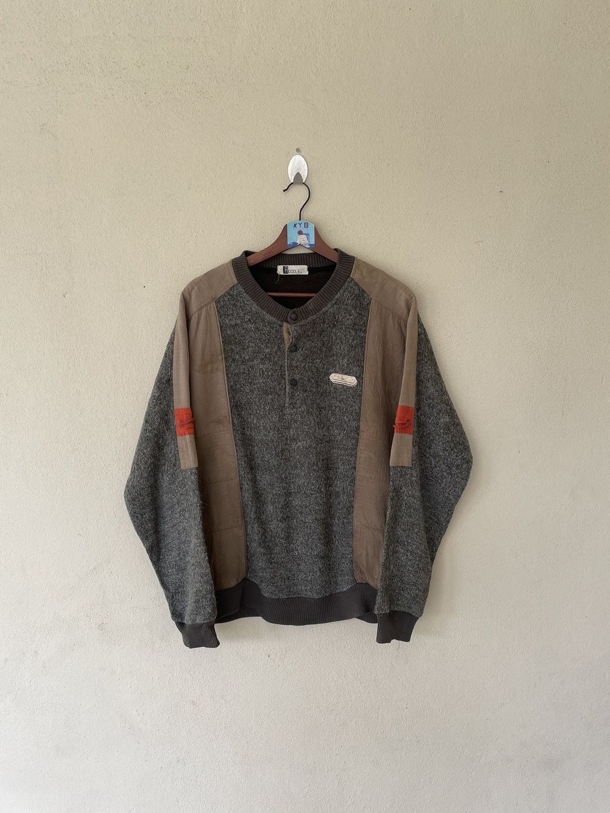 Japanese Brand × Vintage VINTAGE RODDLE HYBRID SWEATSHIRT Size US L / EU 52-54 / 3 - 2 Thumbnail