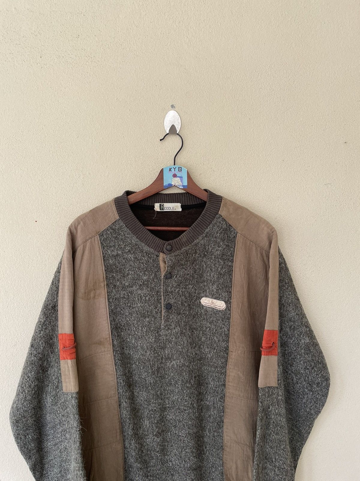 Japanese Brand × Vintage VINTAGE RODDLE HYBRID SWEATSHIRT Size US L / EU 52-54 / 3 - 4 Thumbnail