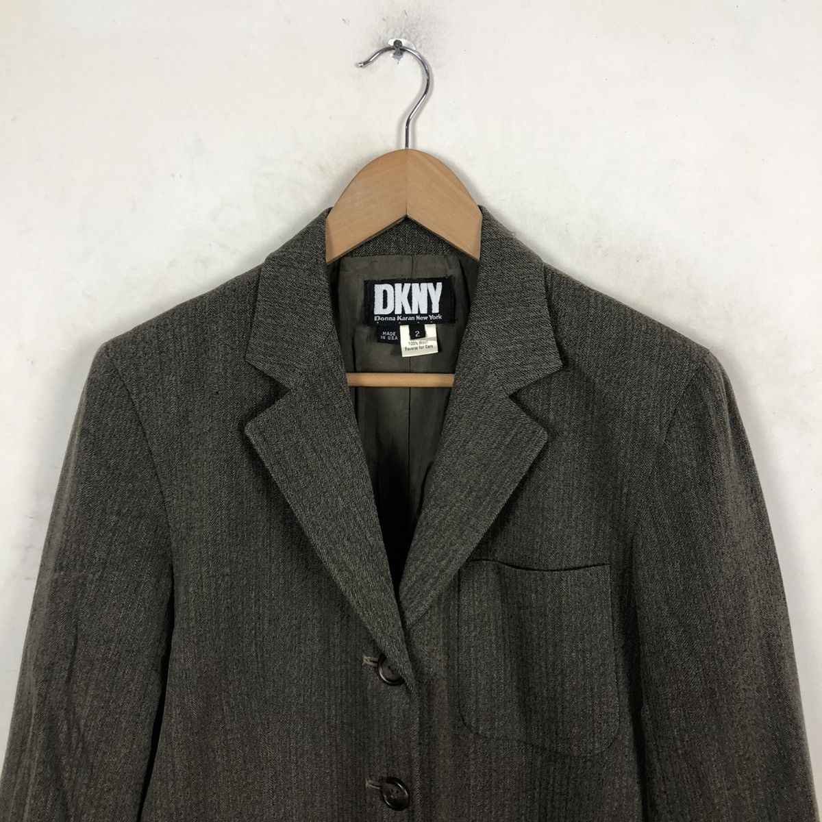 DKNY THREE POCKETS COAT DKNY MADE IN USA Size US S / EU 44-46 / 1 - 3 Thumbnail