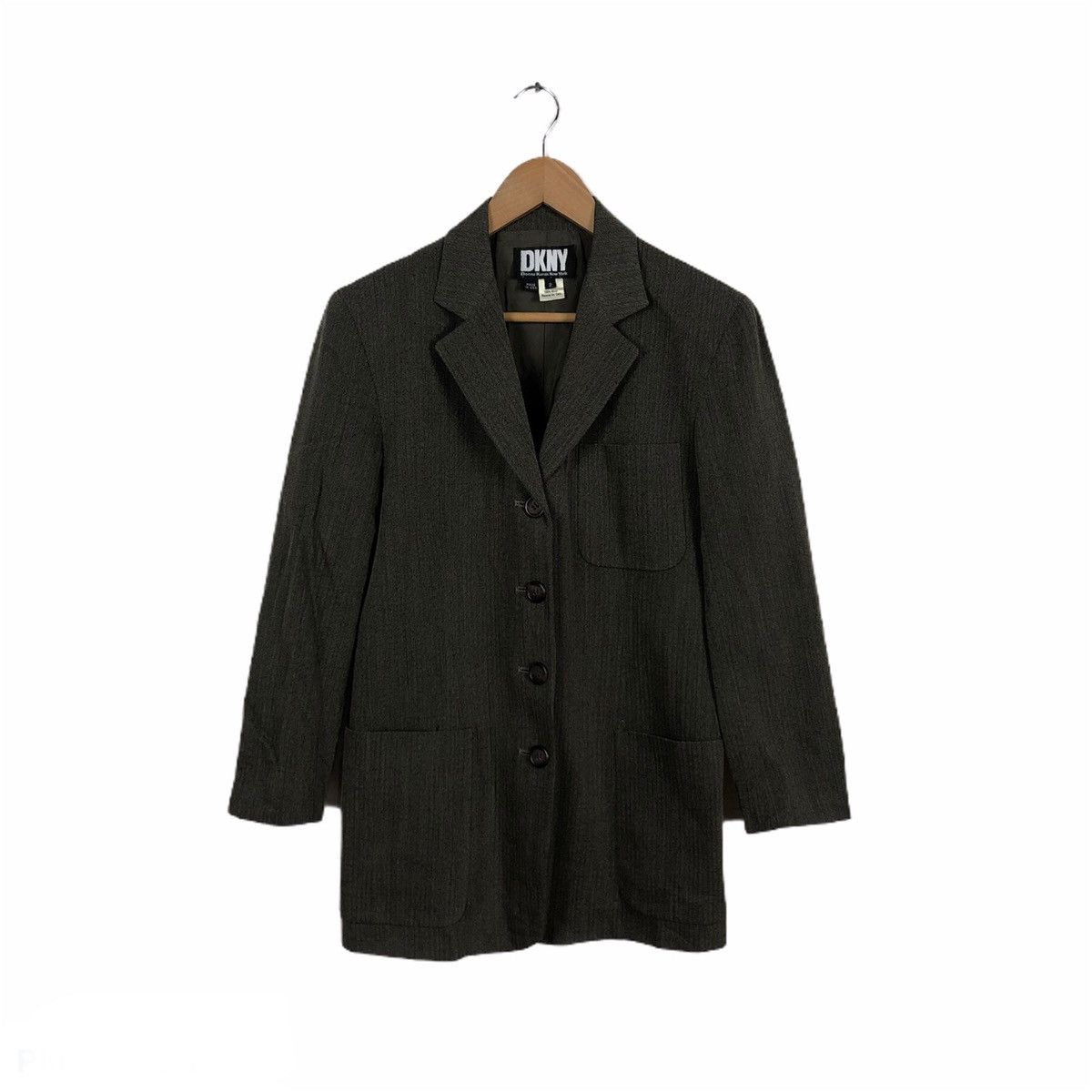 DKNY THREE POCKETS COAT DKNY MADE IN USA Size US S / EU 44-46 / 1 - 1 Thumbnail
