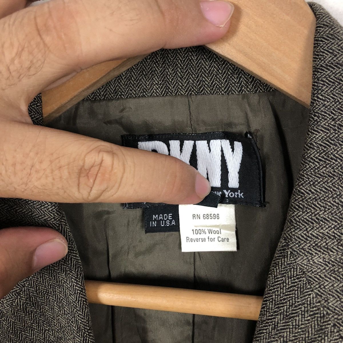DKNY THREE POCKETS COAT DKNY MADE IN USA Size US S / EU 44-46 / 1 - 9 Thumbnail