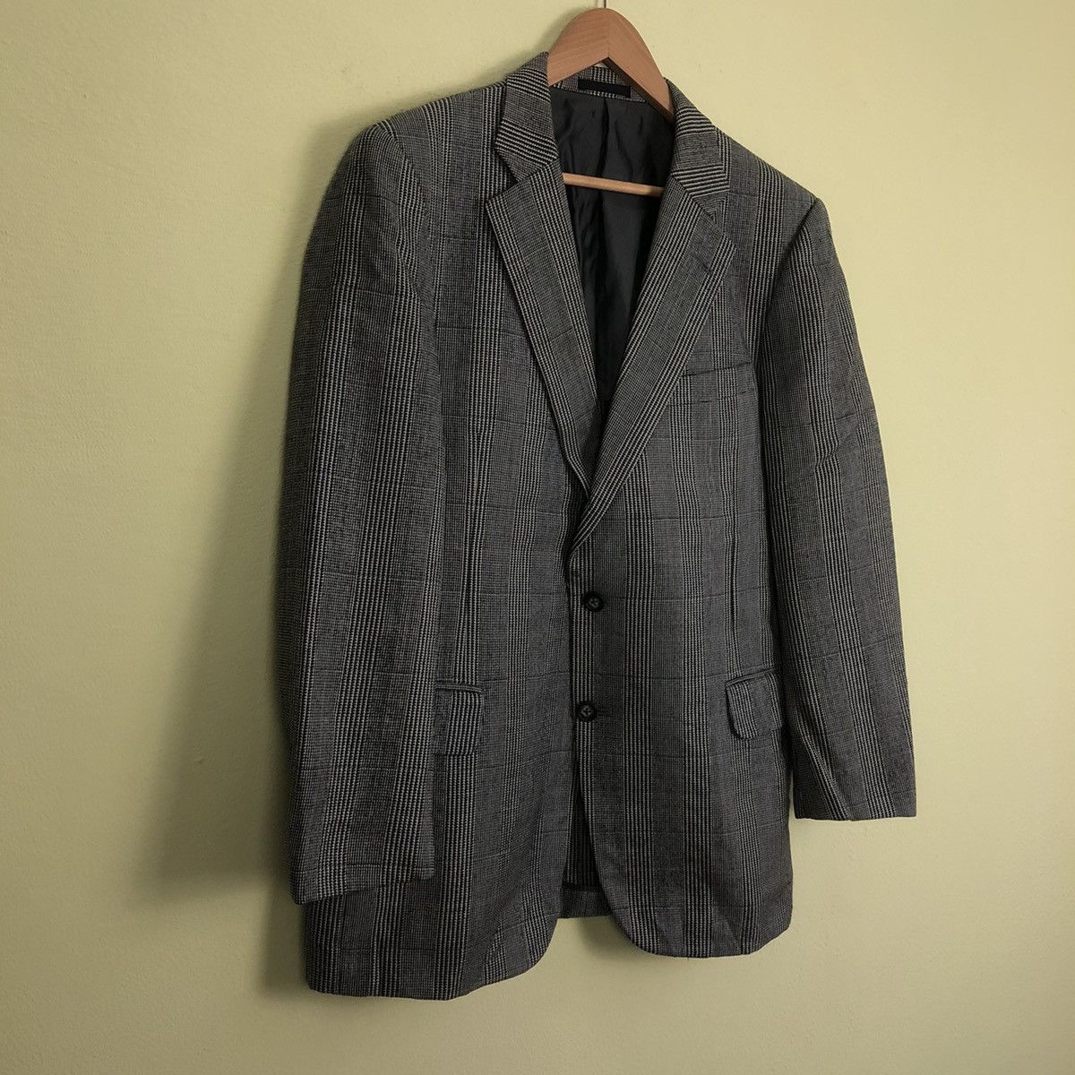Burberry Burberry Casual Coat Blazer Tartan Design Size US M / EU 48-50 / 2 - 2 Thumbnail