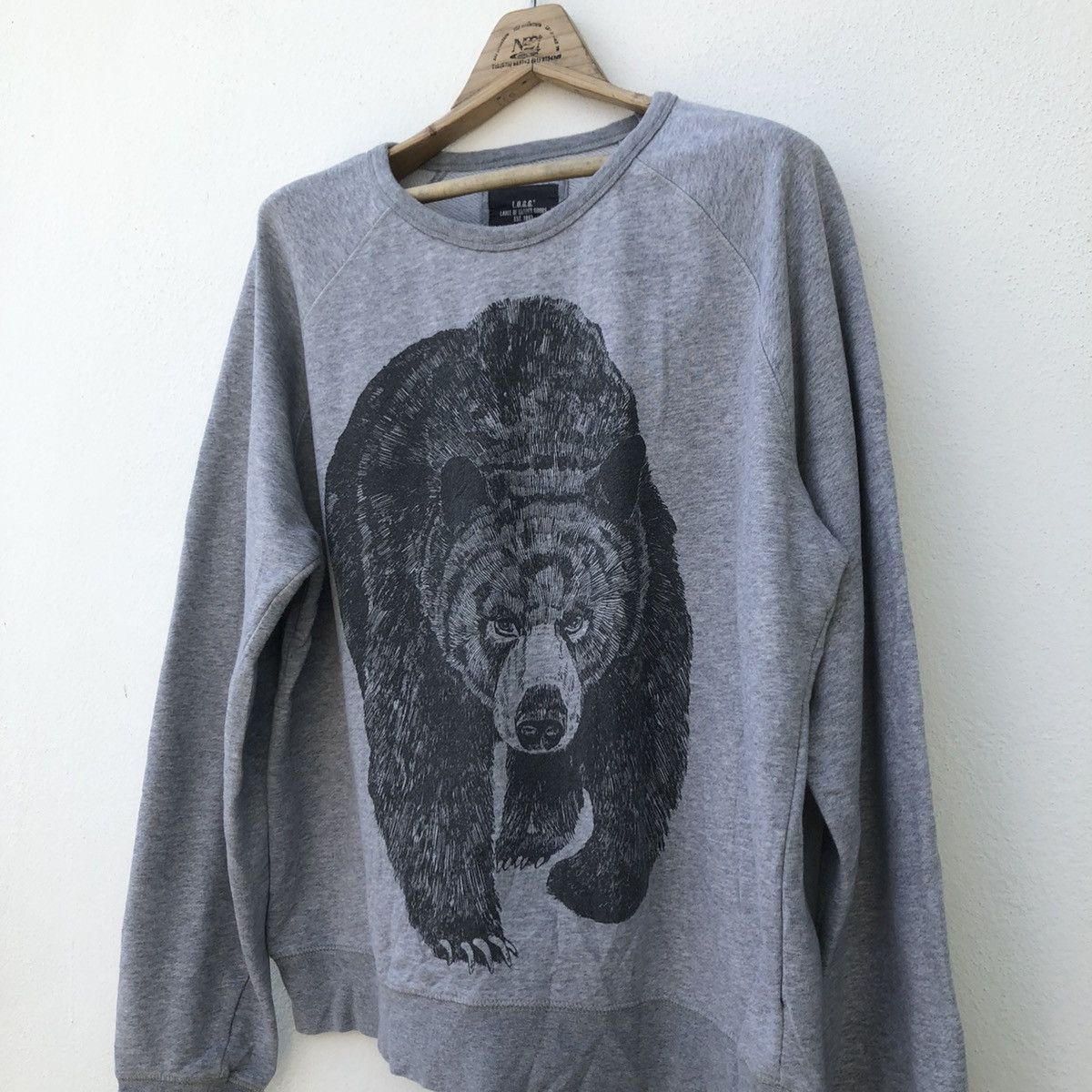 Vintage Animal Theme Sweatshirt Big Logo Size US XL / EU 56 / 4 - 2 Thumbnail
