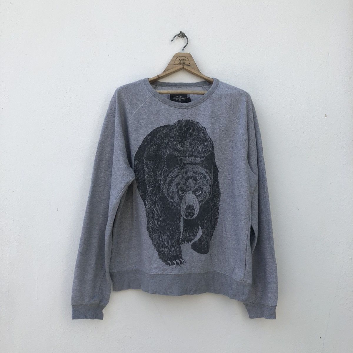 Vintage Animal Theme Sweatshirt Big Logo Size US XL / EU 56 / 4 - 1 Thumbnail