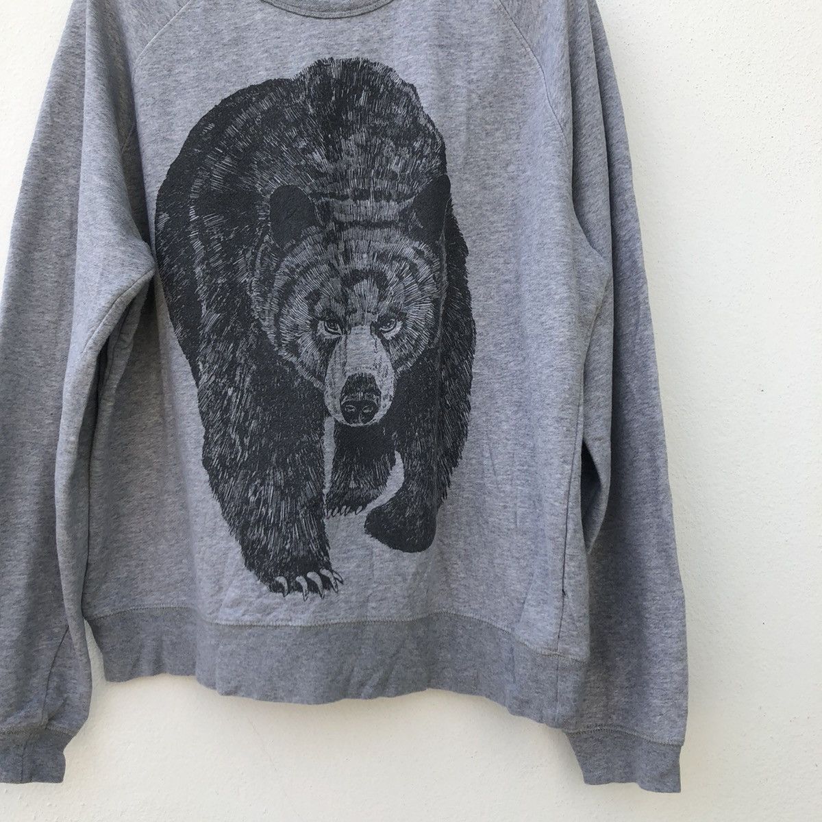 Vintage Animal Theme Sweatshirt Big Logo Size US XL / EU 56 / 4 - 4 Thumbnail