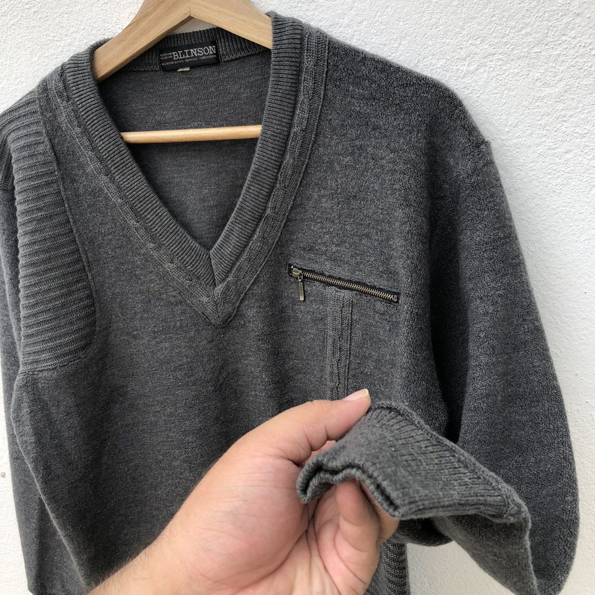 Japanese Brand VINTAGE DESIGN SWEATSHIRT BLINSON SPECIAL COLLECTION Size US L / EU 52-54 / 3 - 7 Thumbnail