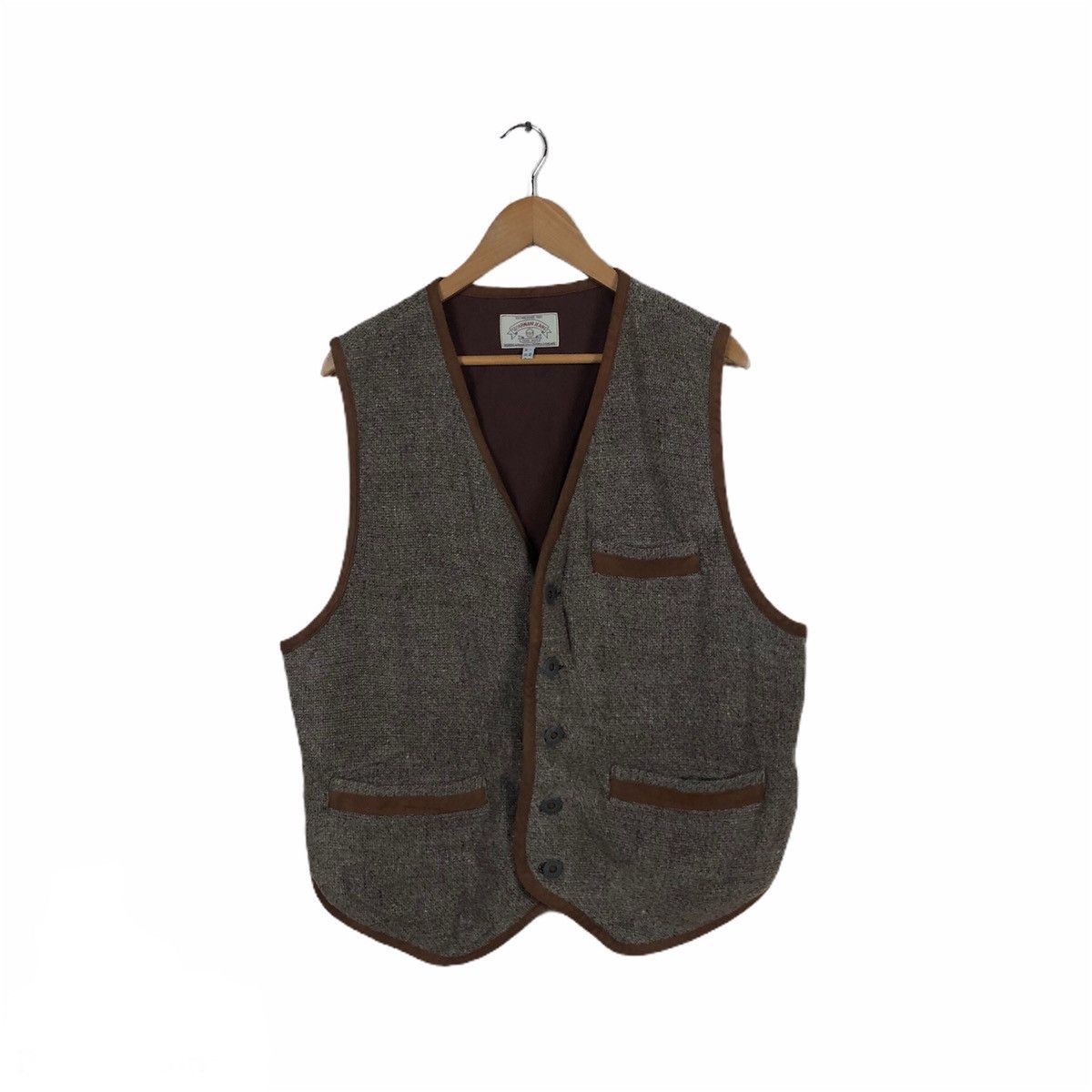 Armani Exchange VINTAGE ARMANI JEANS VEST Size US M / EU 48-50 / 2 - 1 Thumbnail