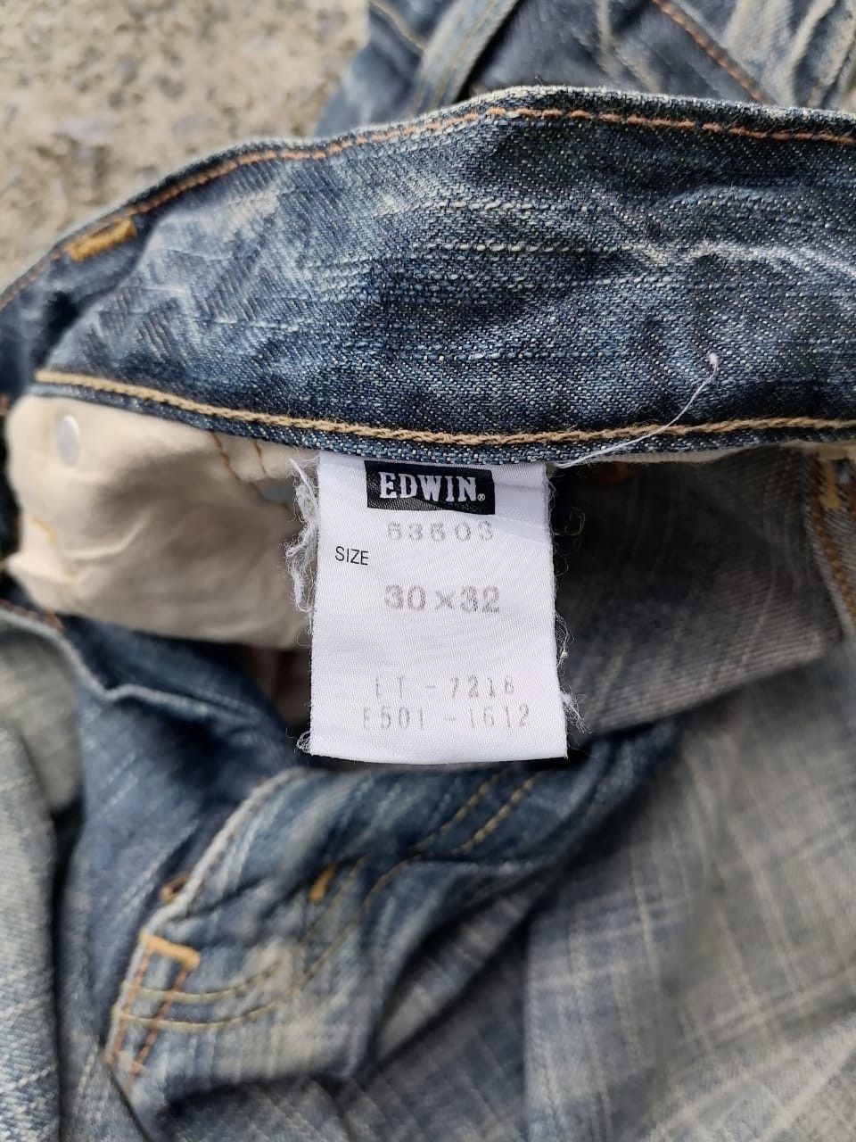 Edwin × Japanese Brand Edwin Red Tab Nice Design Denim Jeans Size US 32 / EU 48 - 3 Thumbnail