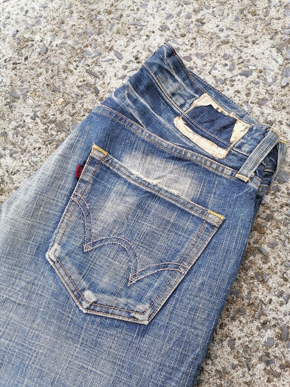 Edwin × Japanese Brand Edwin Red Tab Nice Design Denim Jeans Size US 32 / EU 48 - 4 Thumbnail