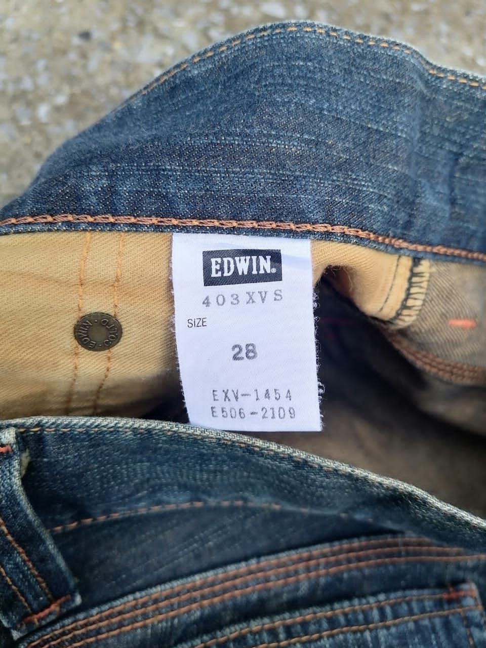Edwin × Japanese Brand Edwin XV Made In Japan Denim Jeans Size US 30 / EU 46 - 6 Thumbnail