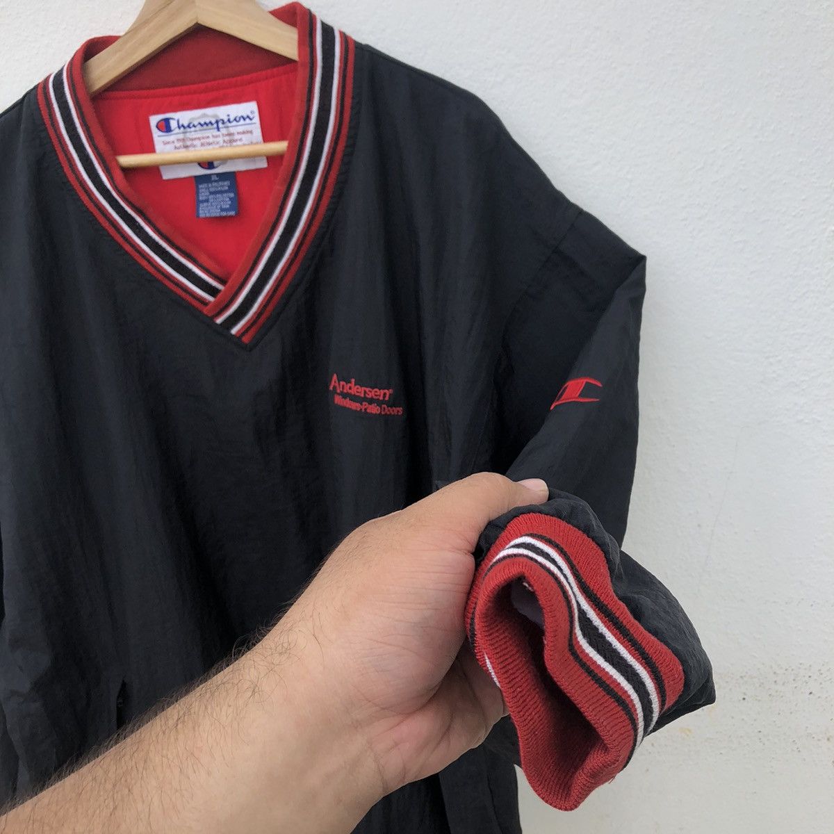 Champion VINTAGE CHAMPION JACKET ANDERSON WINDOWS PATIO DOORS Size US XL / EU 56 / 4 - 5 Thumbnail