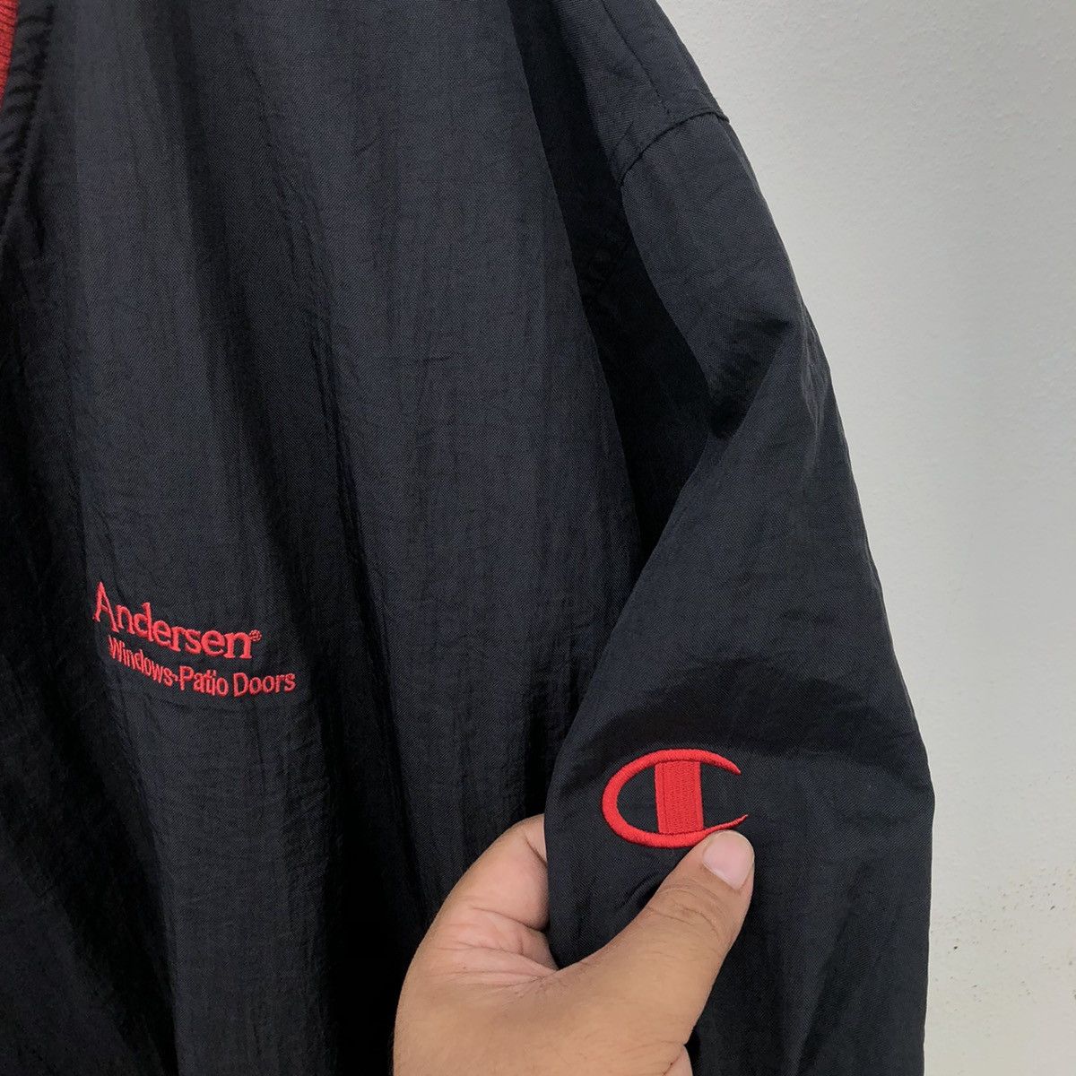 Champion VINTAGE CHAMPION JACKET ANDERSON WINDOWS PATIO DOORS Size US XL / EU 56 / 4 - 4 Thumbnail