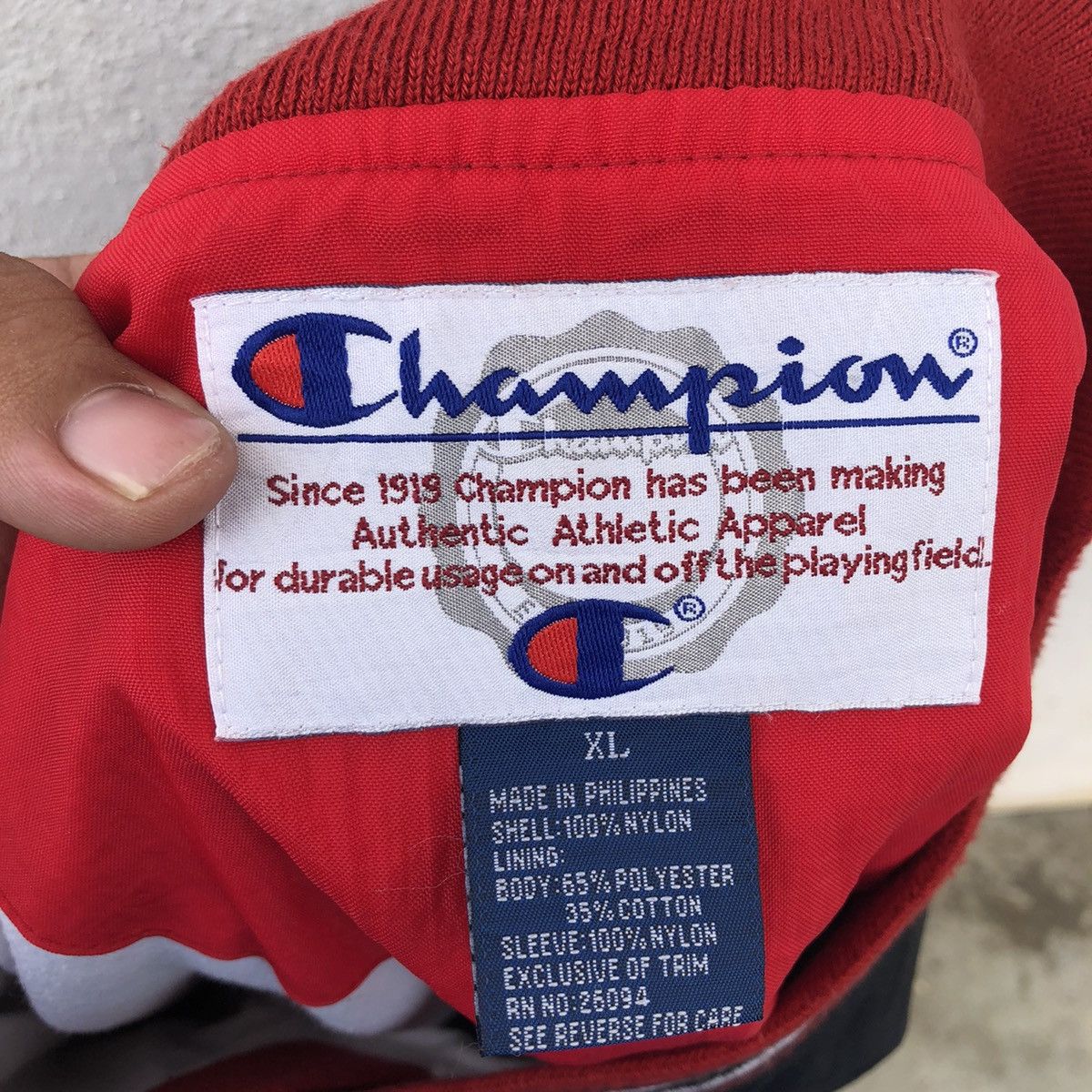 Champion VINTAGE CHAMPION JACKET ANDERSON WINDOWS PATIO DOORS Size US XL / EU 56 / 4 - 9 Thumbnail