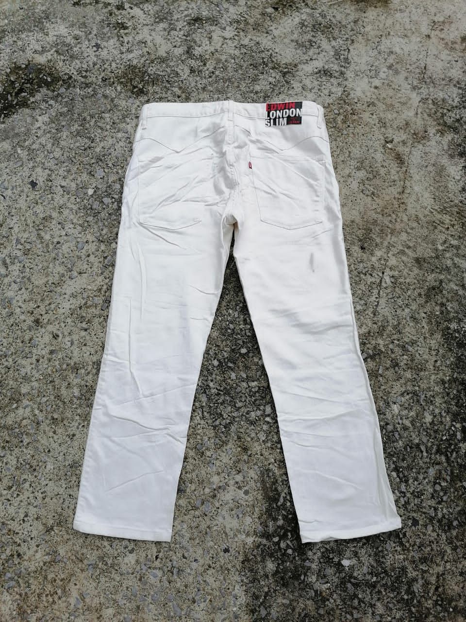 Edwin × Japanese Brand Edwin London Slim Made In Japan White Pants Size US 36 / EU 52 - 1 Thumbnail