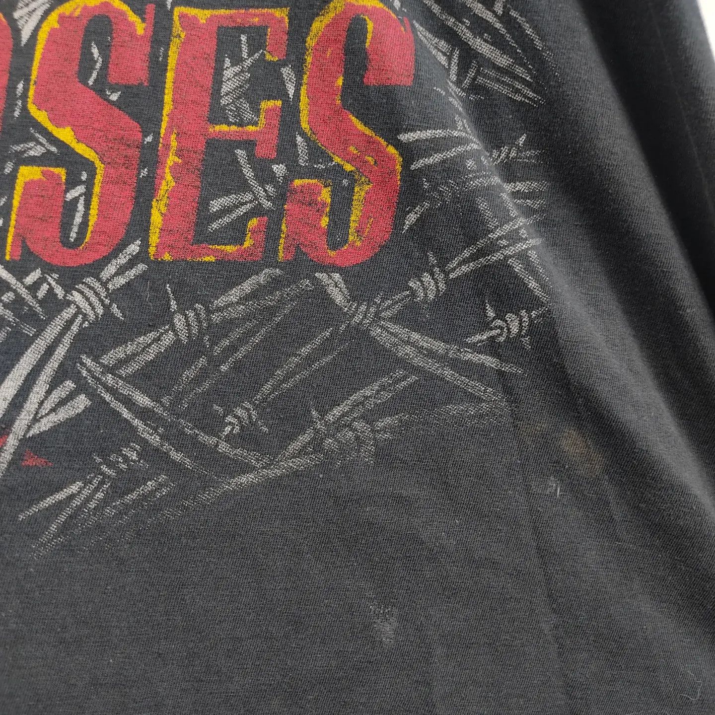 Band Tees × Guns N' Roses × Vintage 90's Guns N Roses Axl Rose Tattoo Full print Size US XL / EU 56 / 4 - 4 Thumbnail