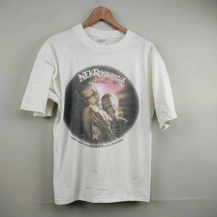 Vintage 90's Nekromantik Horror movie tee | Grailed