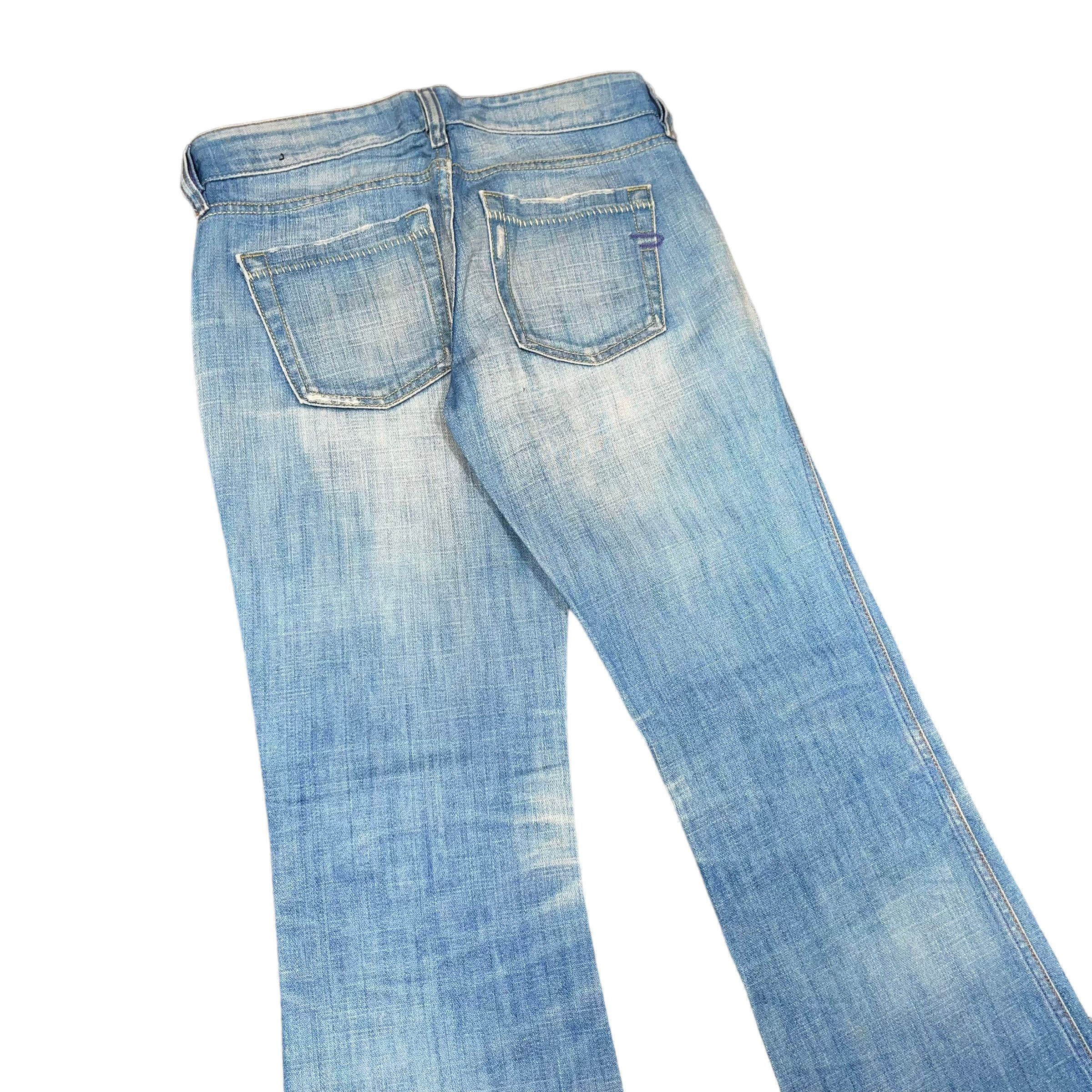 Diesel × Hysteric Glamour × Tornado Mart Flare Diesel Bootcut Vintage Denim Jeans Size US 28 / EU 44 - 7 Thumbnail