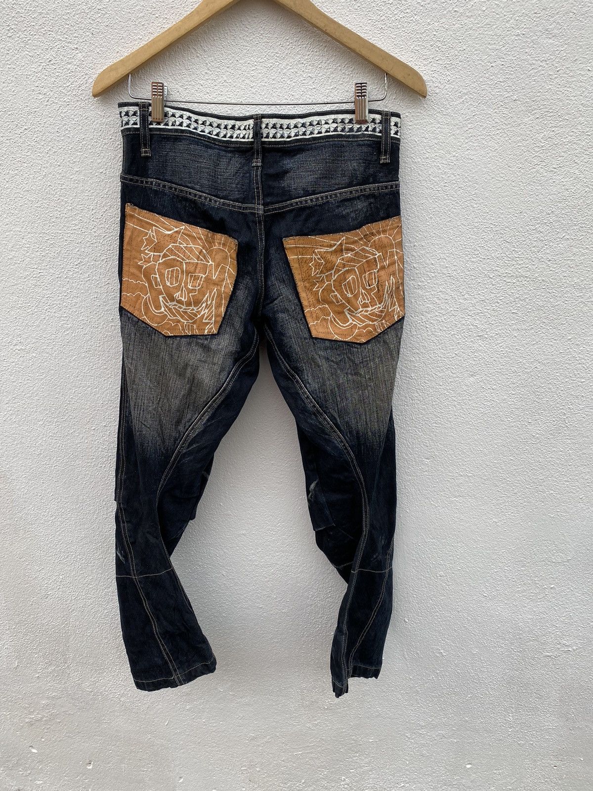 Japanese Brand Japanese brand X Designer PPFM baggy style jeans Size US 31 - 2 Thumbnail