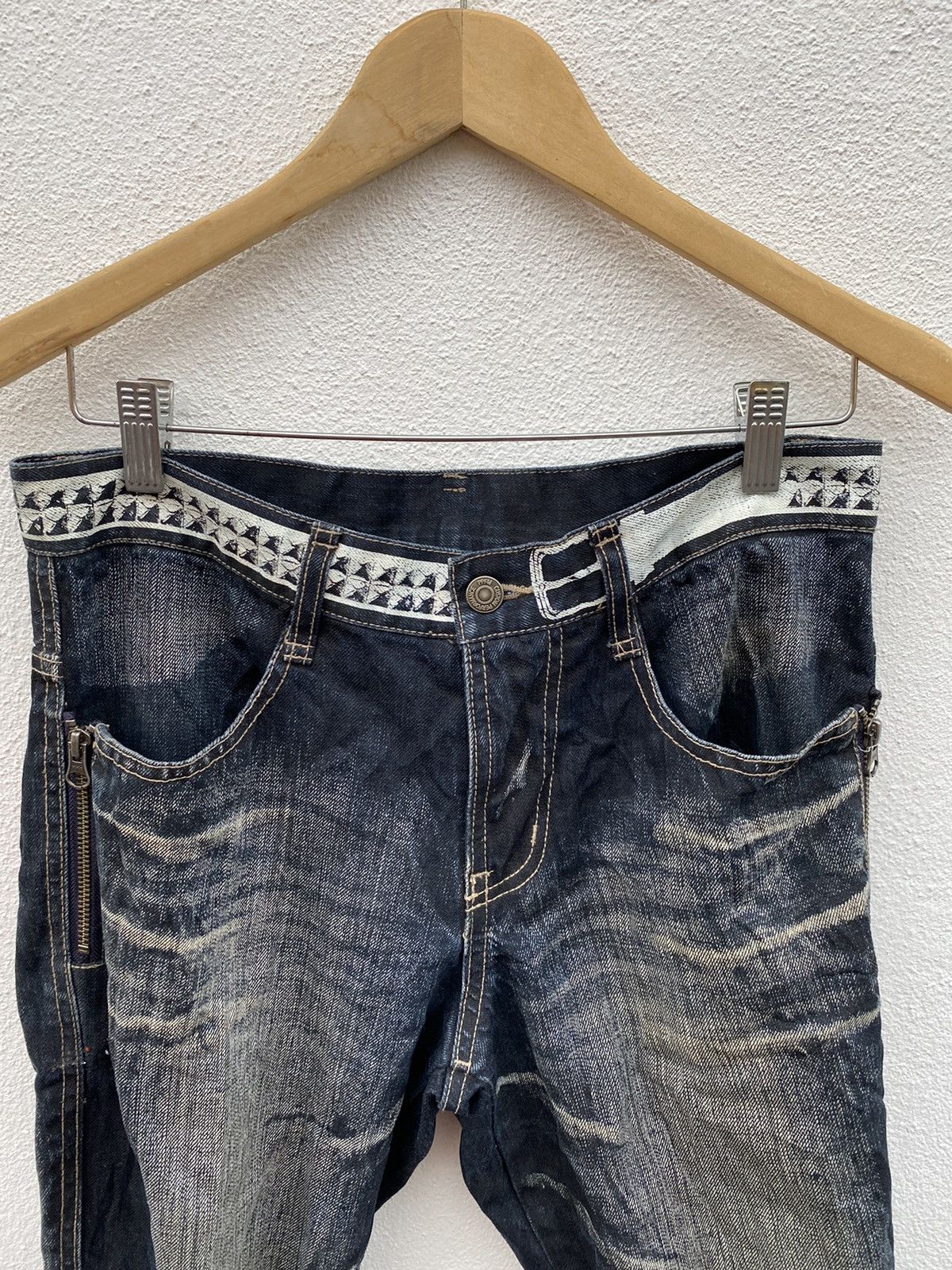 Japanese Brand Japanese brand X Designer PPFM baggy style jeans Size US 31 - 3 Thumbnail