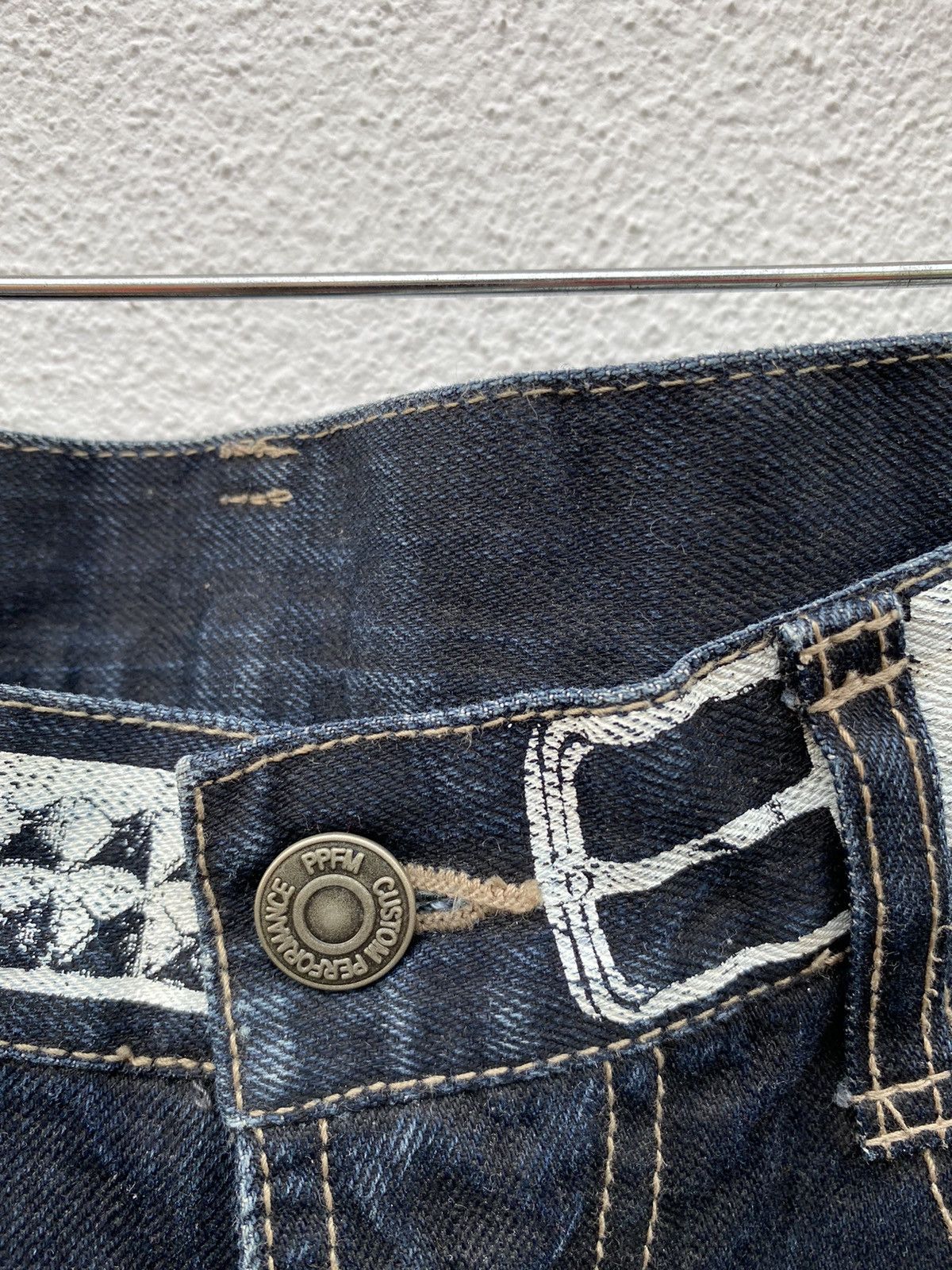 Japanese Brand Japanese brand X Designer PPFM baggy style jeans Size US 31 - 5 Thumbnail