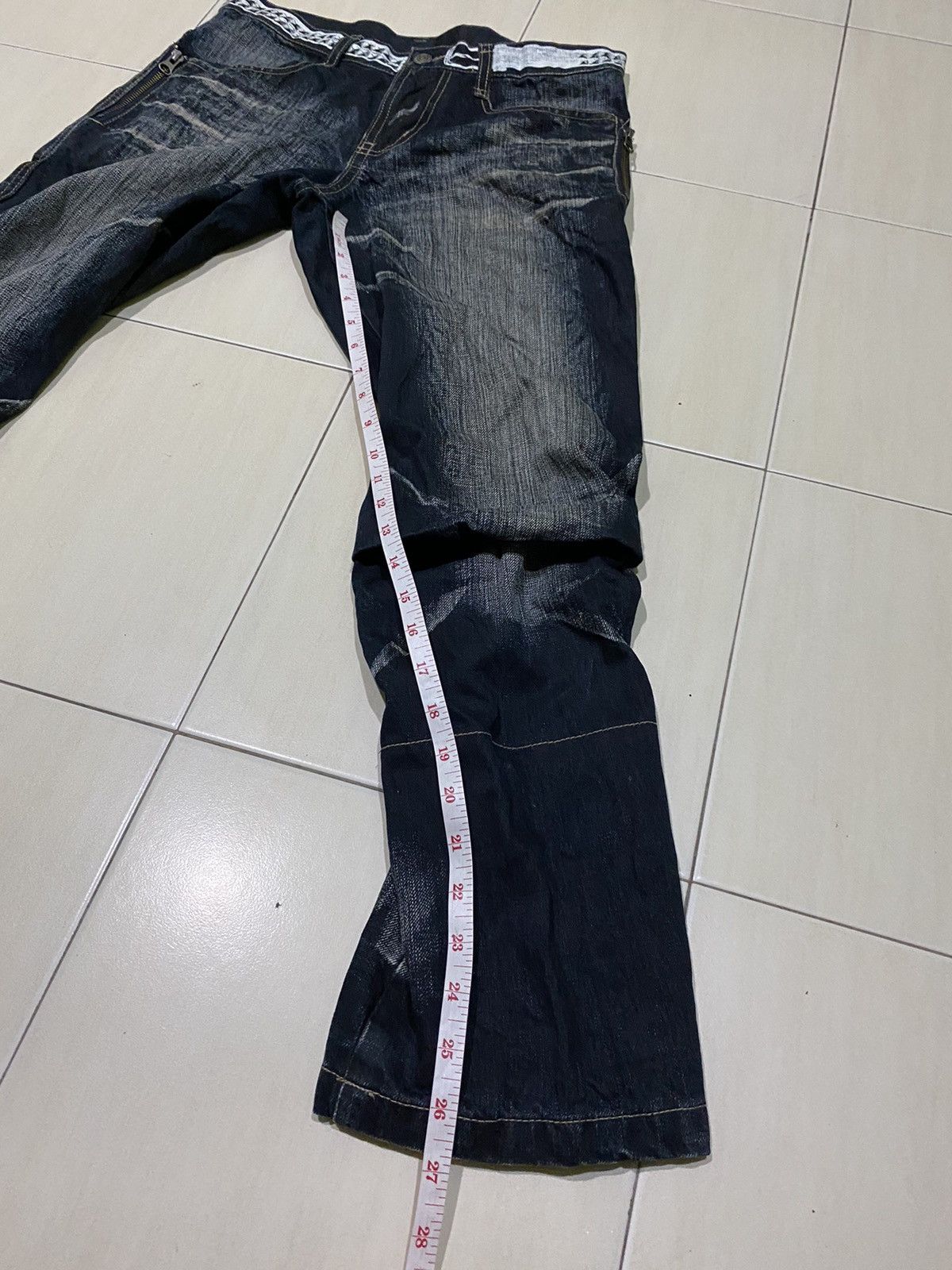 Japanese Brand Japanese brand X Designer PPFM baggy style jeans Size US 31 - 14 Thumbnail