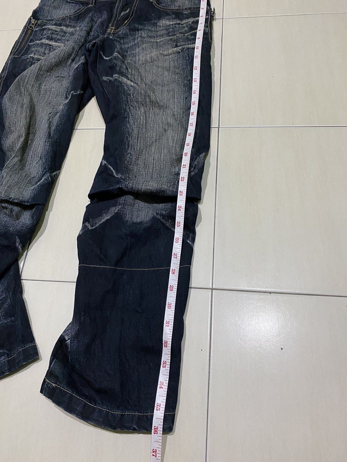 Japanese Brand Japanese brand X Designer PPFM baggy style jeans Size US 31 - 13 Thumbnail