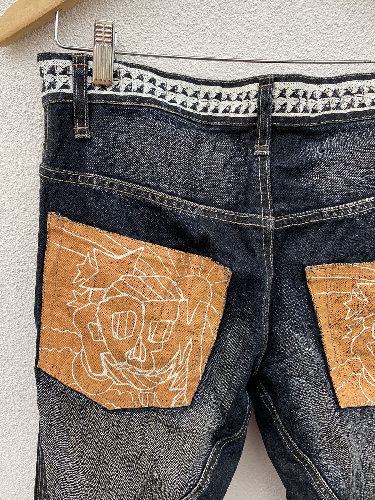 Japanese Brand Japanese brand X Designer PPFM baggy style jeans Size US 31 - 4 Thumbnail