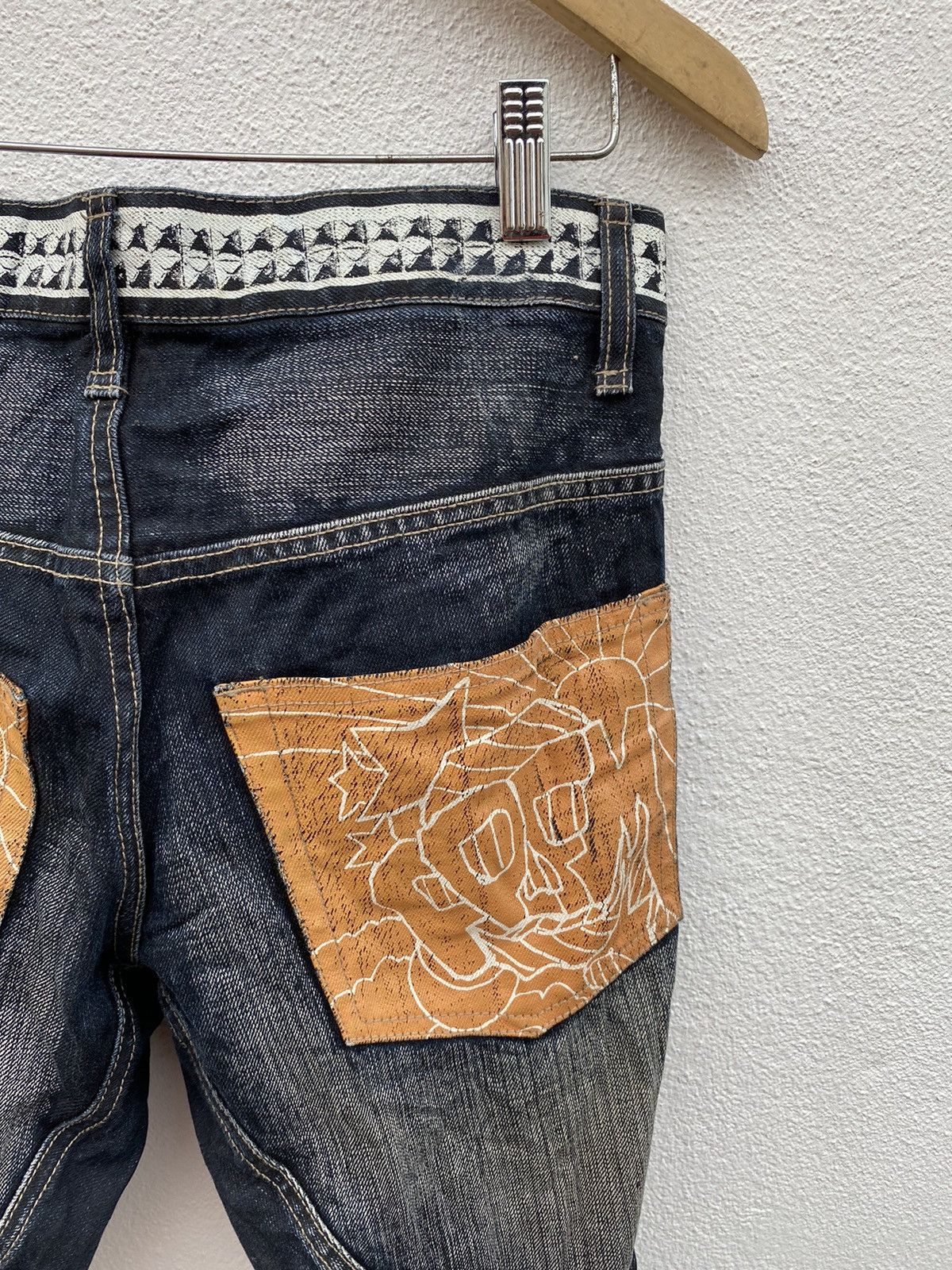 Japanese Brand Japanese brand X Designer PPFM baggy style jeans Size US 31 - 6 Thumbnail