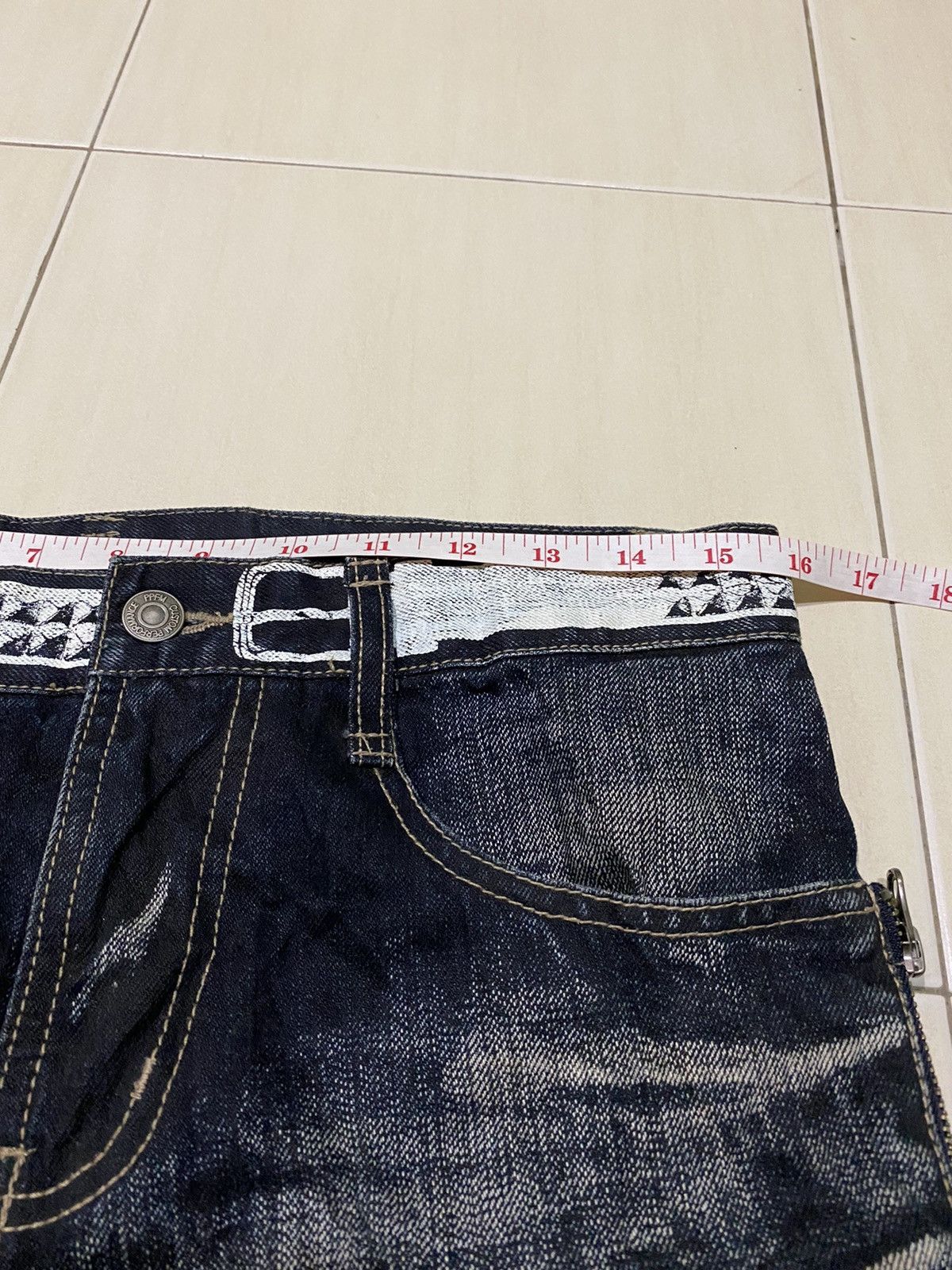 Japanese Brand Japanese brand X Designer PPFM baggy style jeans Size US 31 - 10 Thumbnail