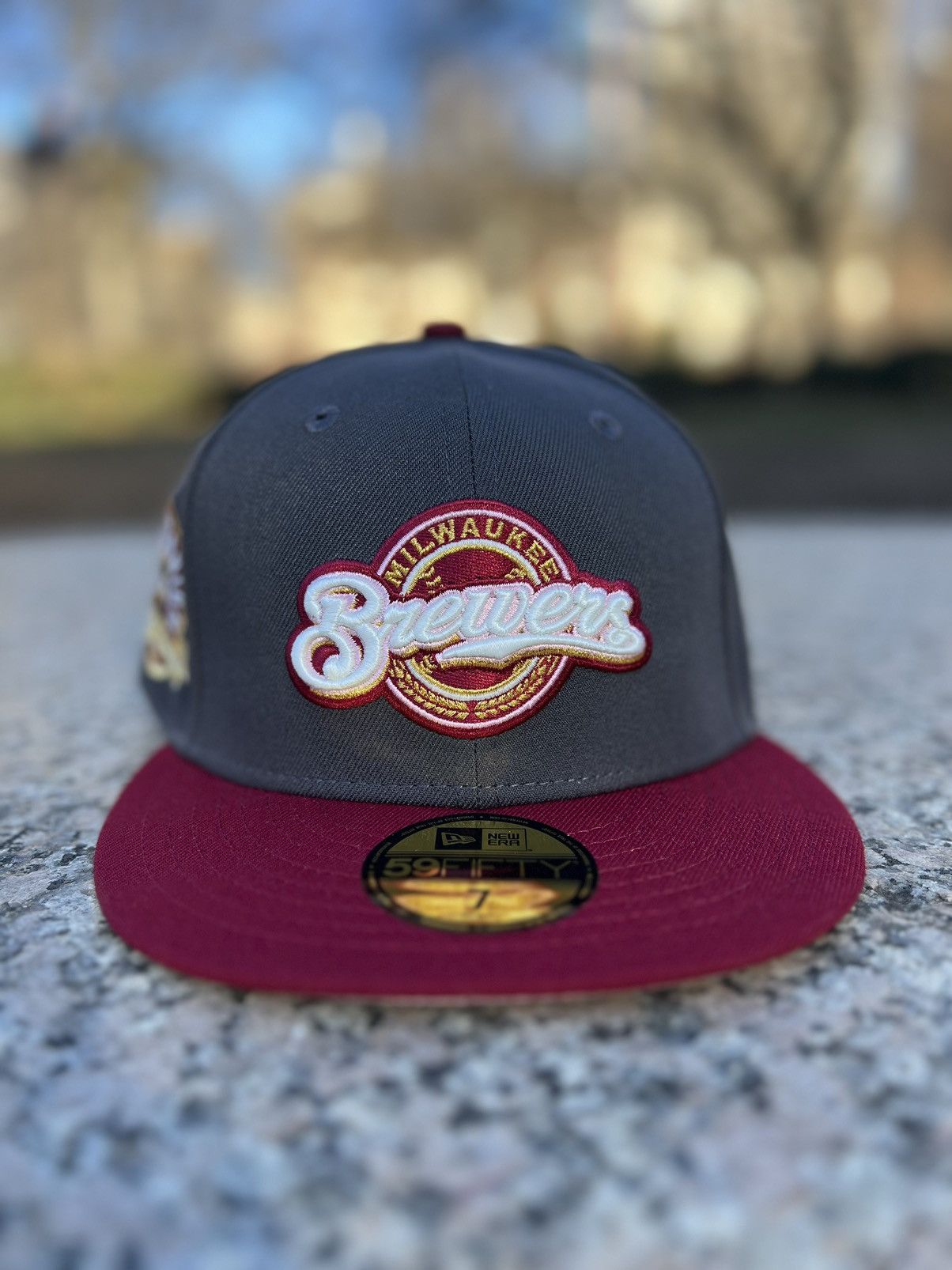 Hat Club × MLB × New Era 🏔️ 7 Hat Club NoHo Rushmore Quiet Storm Milwaukee Brewers Size ONE SIZE - 2 Thumbnail
