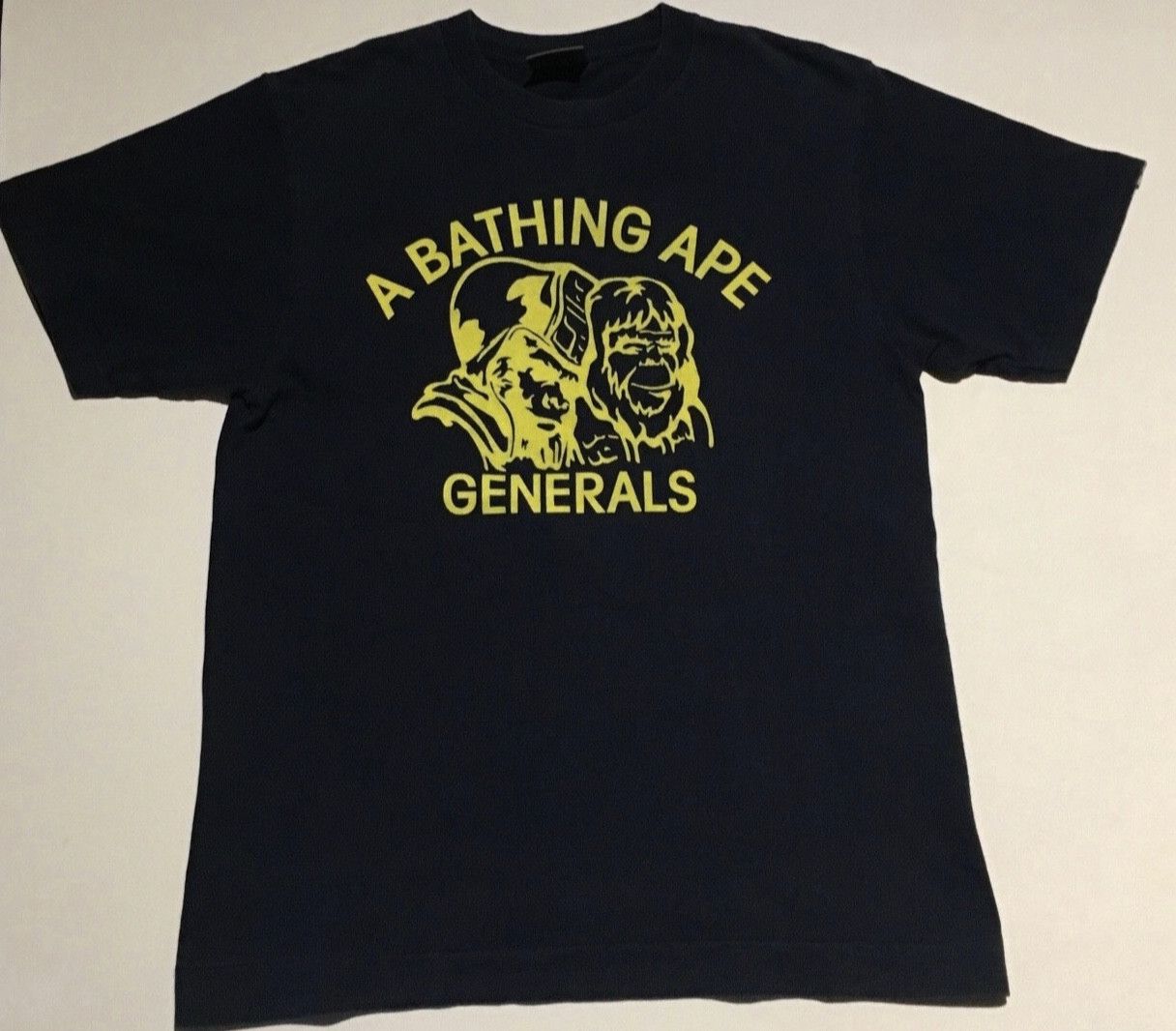 Bape Bape general logo tee shirt Size US M / EU 48-50 / 2 - 1 Thumbnail