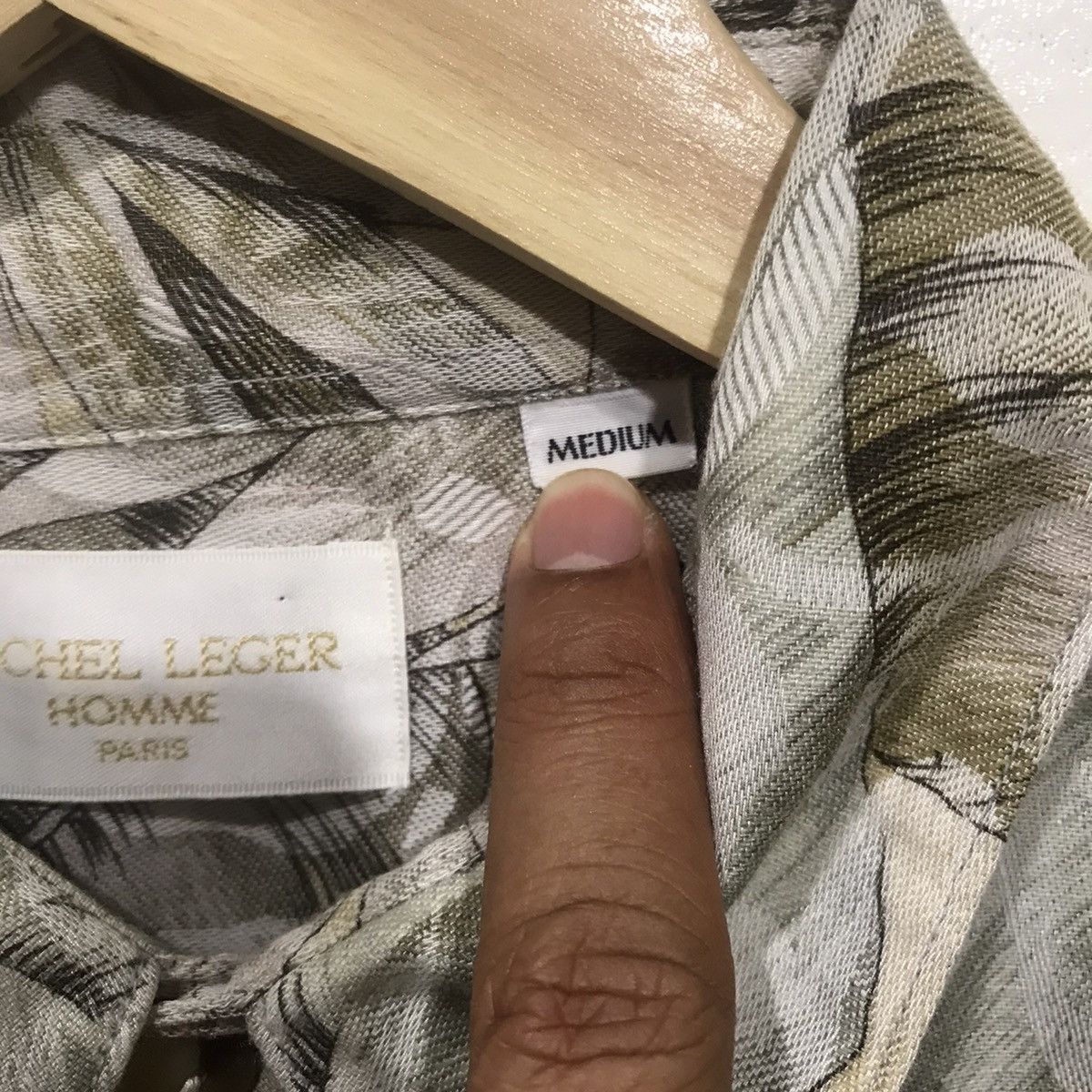 Designer Michel Leger Homme Paris france designer Floral abstract Size US M / EU 48-50 / 2 - 8 Thumbnail