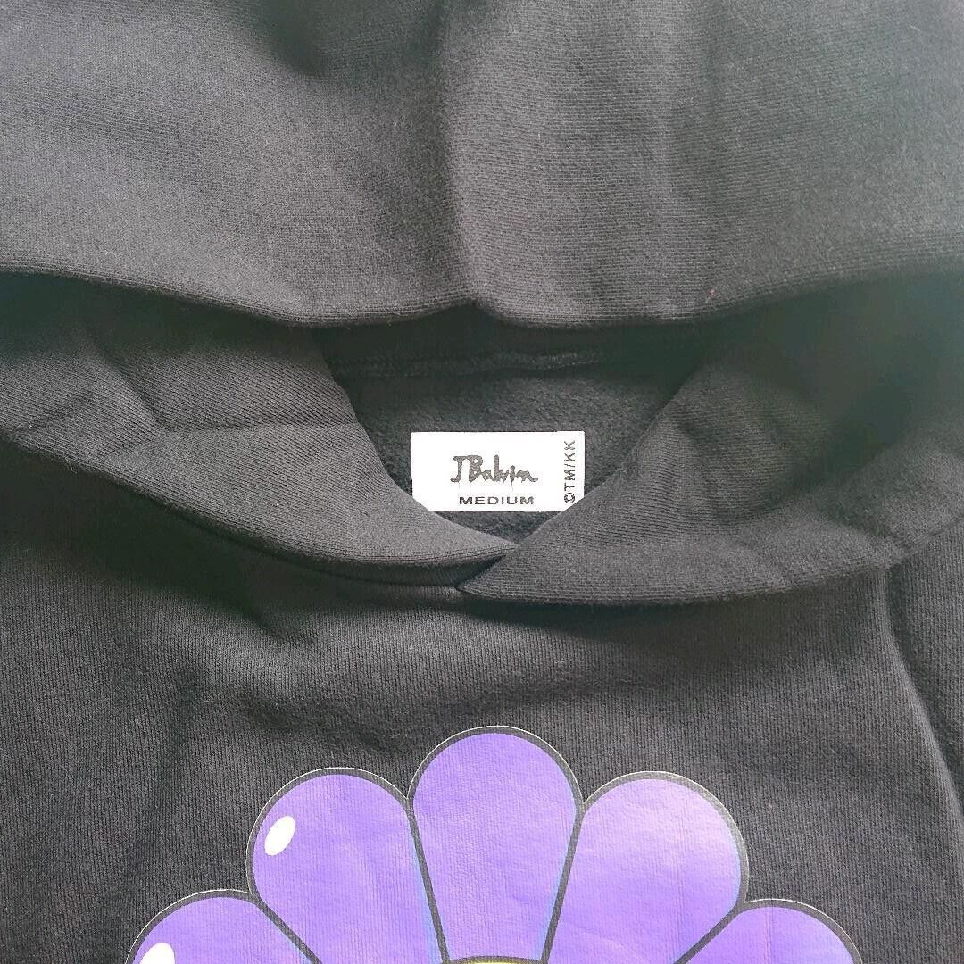 J Balvin × Takashi Murakami Medium Morado Flower Hoodie Purple 1 2 Kiki Black ABC Shirt Size US M / EU 48-50 / 2 - 16 Thumbnail