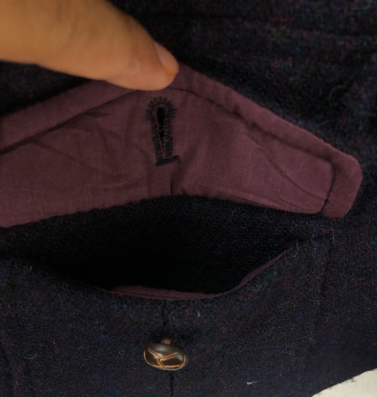 Harris Tweed HARRIS TWEED X ROPE PICNIC WOOL JACKET Size US S / EU 44-46 / 1 - 8 Thumbnail