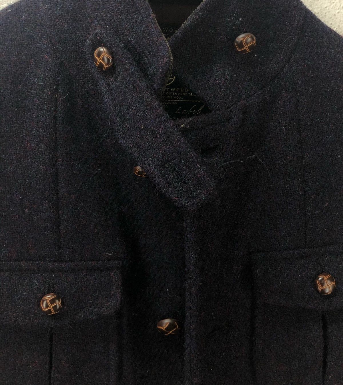 Harris Tweed HARRIS TWEED X ROPE PICNIC WOOL JACKET Size US S / EU 44-46 / 1 - 13 Thumbnail