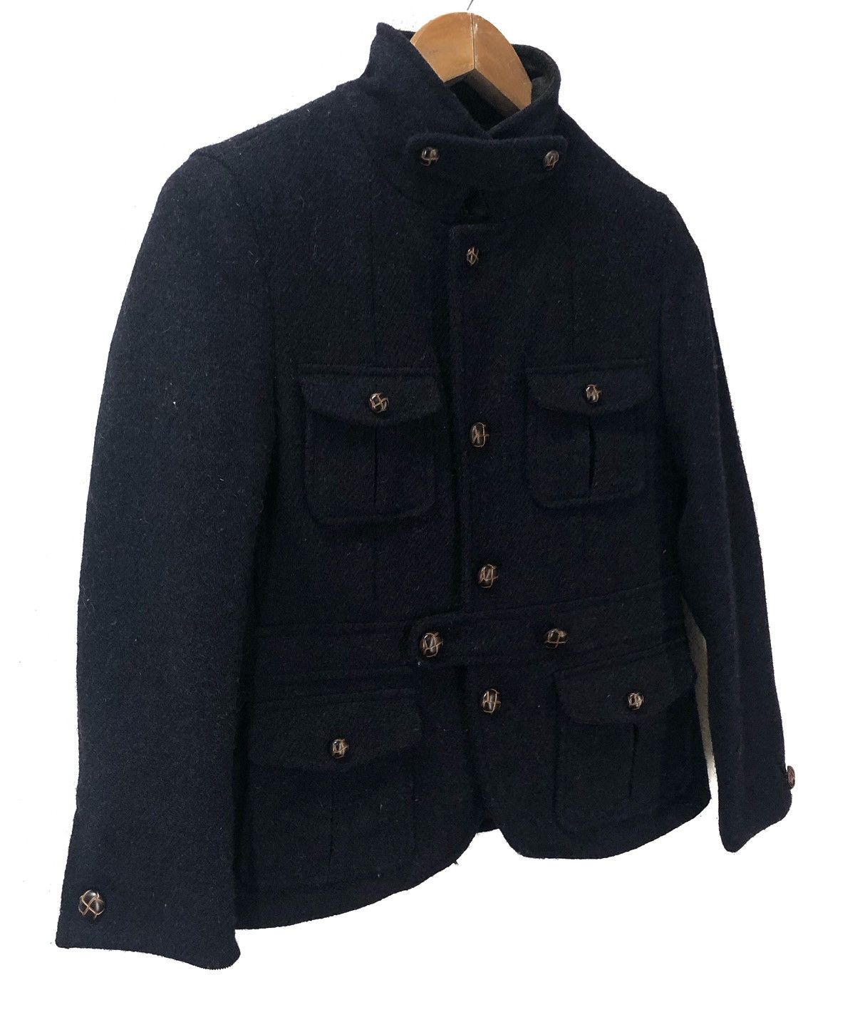 Harris Tweed HARRIS TWEED X ROPE PICNIC WOOL JACKET Size US S / EU 44-46 / 1 - 2 Thumbnail