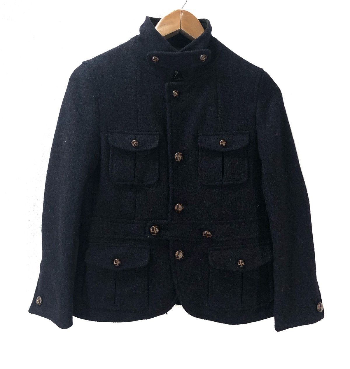 Harris Tweed HARRIS TWEED X ROPE PICNIC WOOL JACKET Size US S / EU 44-46 / 1 - 1 Thumbnail
