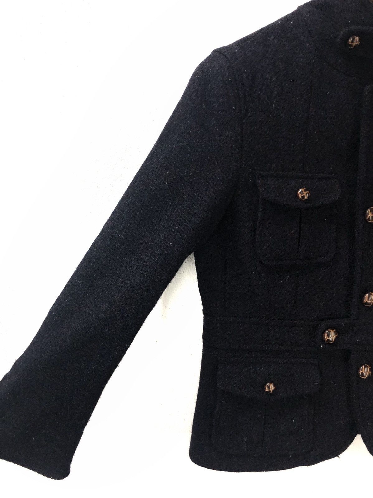 Harris Tweed HARRIS TWEED X ROPE PICNIC WOOL JACKET Size US S / EU 44-46 / 1 - 3 Thumbnail