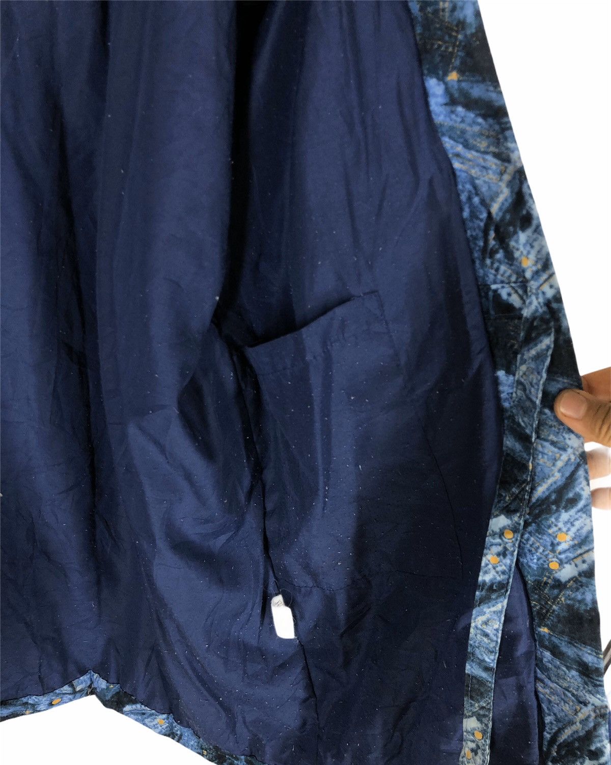 Japanese Brand kimono full print denim Logo Size US L / EU 52-54 / 3 - 8 Thumbnail