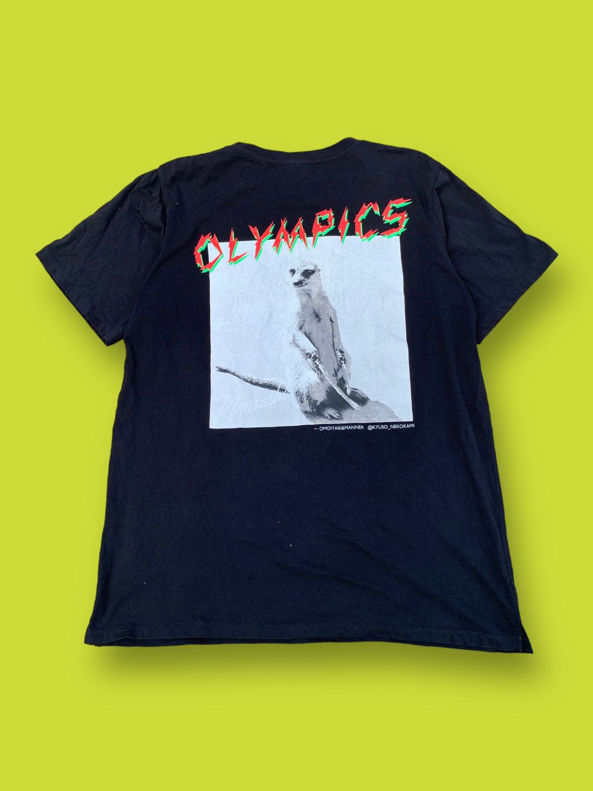Band Tees Steals! Kyuso Nekokami Japanese Indie Punk Rock Band Tee Size US L / EU 52-54 / 3 - 1 Thumbnail