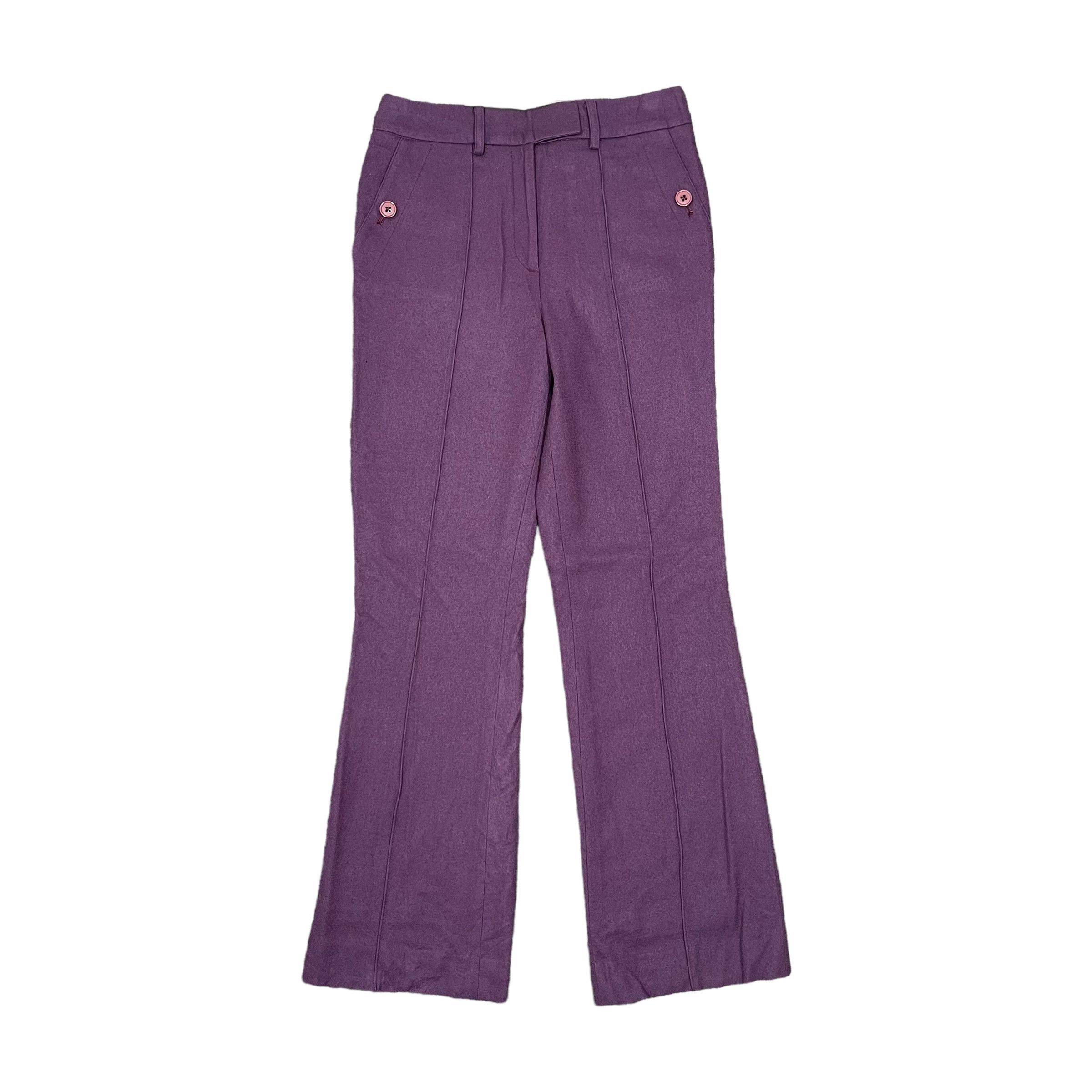 Lanvin FLARE Lanvin Flare Wool Pants Size 26" / US 2 / IT 38 - 1 Thumbnail