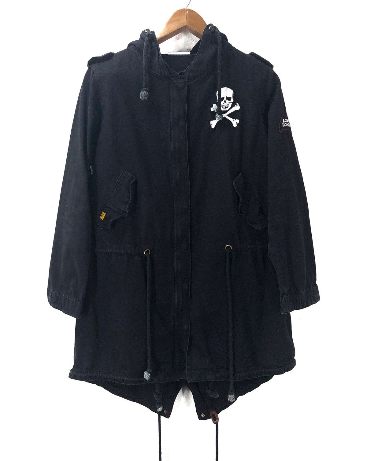 Japanese Brand Super Lovers Tokyo With Love Hoodie Combat Rock Punk Rock Size US M / EU 48-50 / 2 - 2 Thumbnail