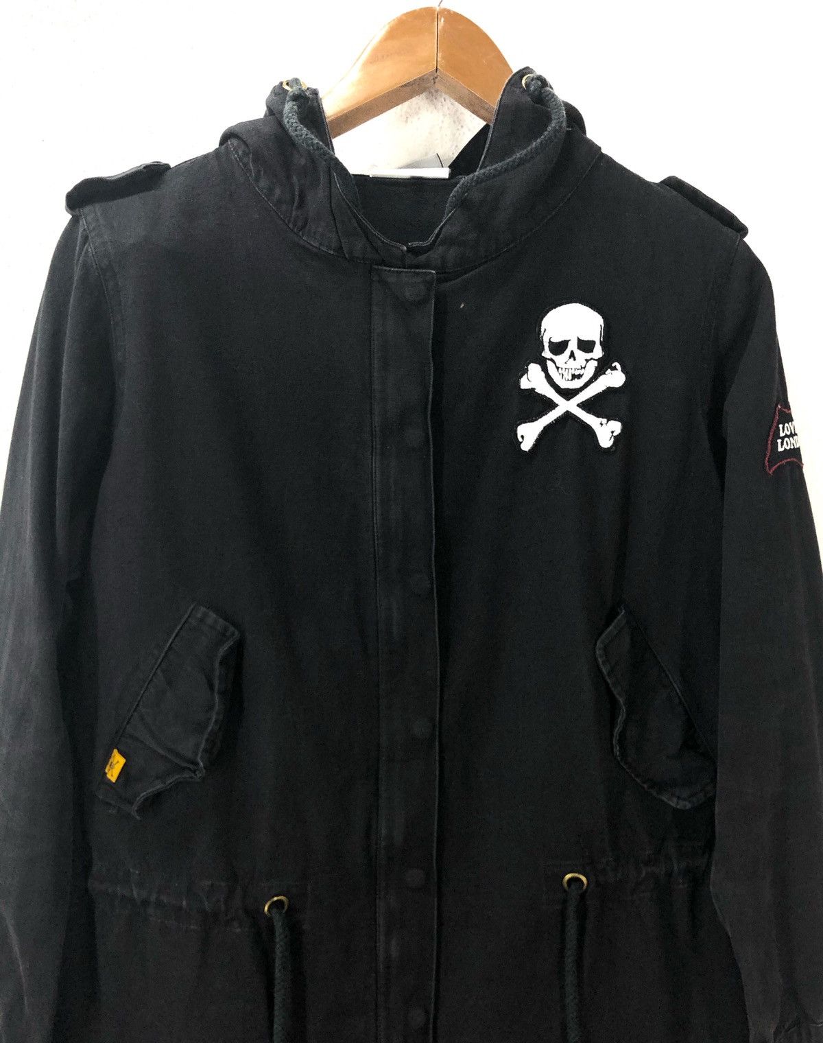 Japanese Brand Super Lovers Tokyo With Love Hoodie Combat Rock Punk Rock Size US M / EU 48-50 / 2 - 3 Thumbnail