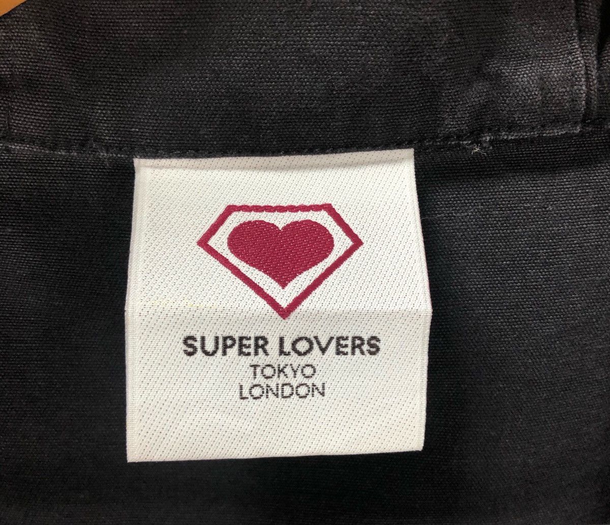 Japanese Brand Super Lovers Tokyo With Love Hoodie Combat Rock Punk Rock Size US M / EU 48-50 / 2 - 9 Thumbnail
