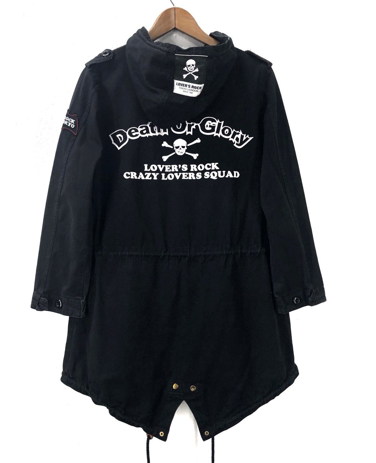 Japanese Brand Super Lovers Tokyo With Love Hoodie Combat Rock Punk Rock Size US M / EU 48-50 / 2 - 1 Thumbnail