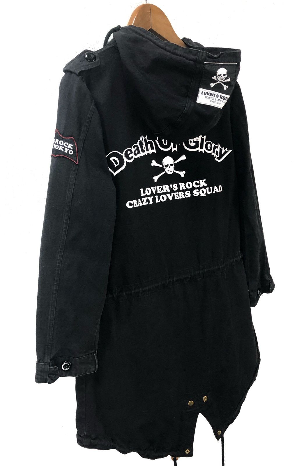 Japanese Brand Super Lovers Tokyo With Love Hoodie Combat Rock Punk Rock Size US M / EU 48-50 / 2 - 6 Thumbnail