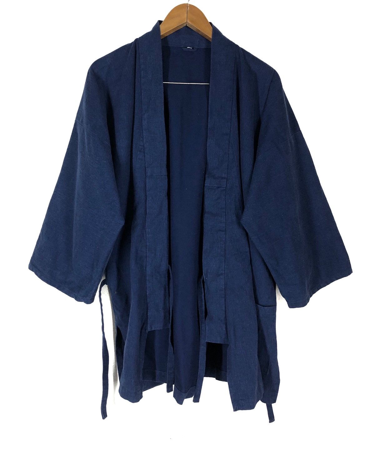 Indigo × Japanese Brand Kimono Japan Indigo Japanese Traditional Light Kendo Kimono Size US L / EU 52-54 / 3 - 1 Thumbnail