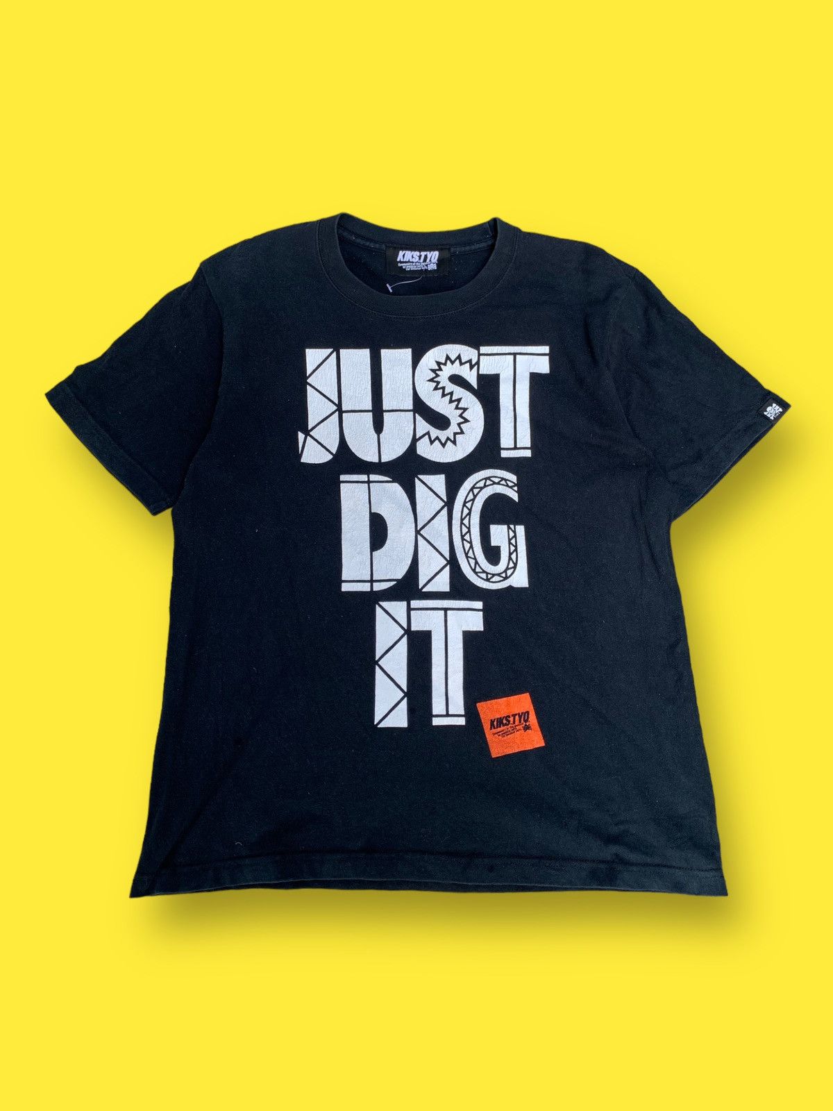 Japanese Brand × KIKS TYO Steals! Kiks Tyo Streetwear Sneaker Culture Tee Size US L / EU 52-54 / 3 - 1 Thumbnail